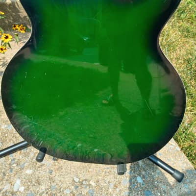 Univox Coily 1960s- Early 70s - Green burst image 14