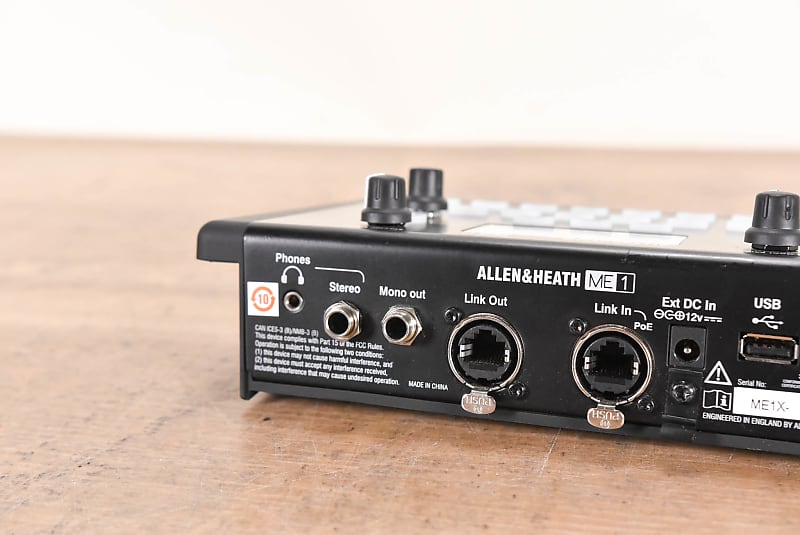 Allen & Heath ME-1 Personal Monitor Mixer