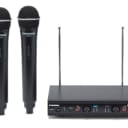 Samson Audio Stage 212 Frequency-Agile, Dual-Channel Handheld VHF Wireless System, E Band SWS212HH-E