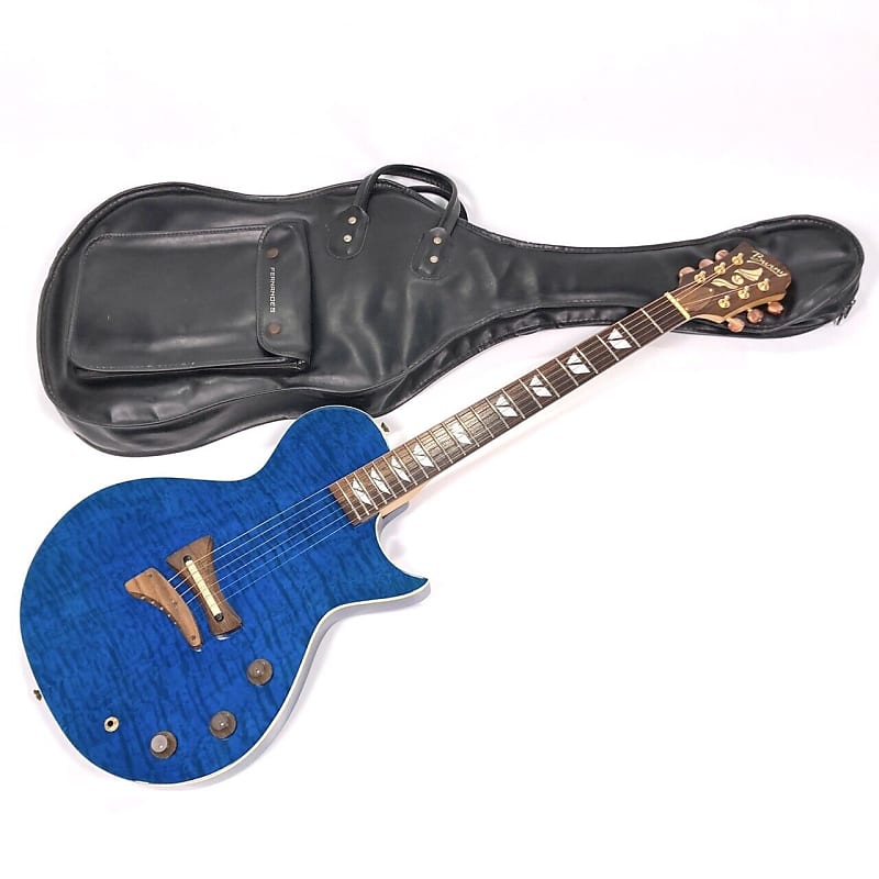 Burny Fernandes LSA-65 Early 90s - Blue Electic Acoustic