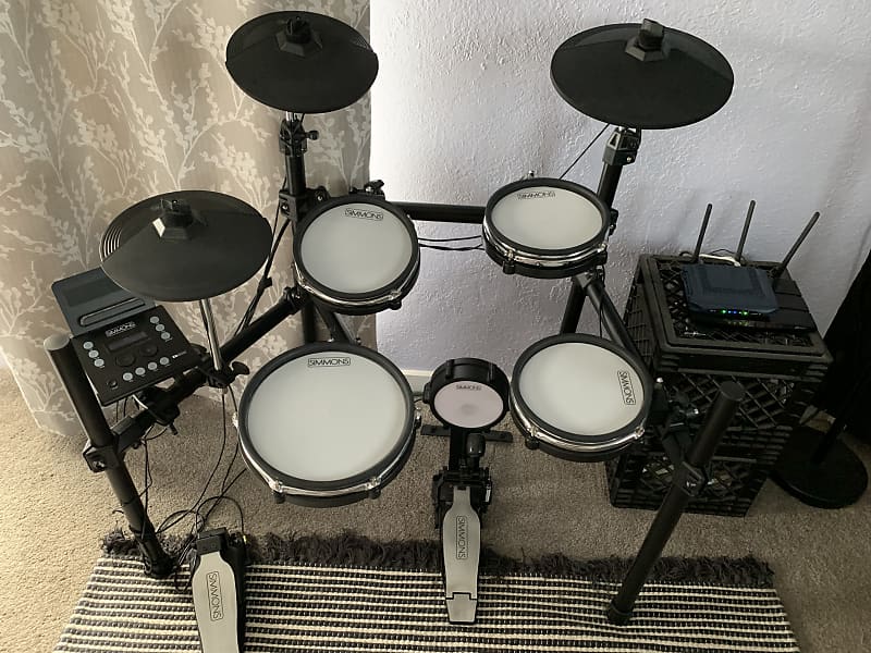 Simmons SD600 Electronic Drum Set Reverb