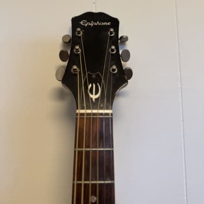 Vintage 1970s Epiphone FT-145 Acoustic Guitar image 3