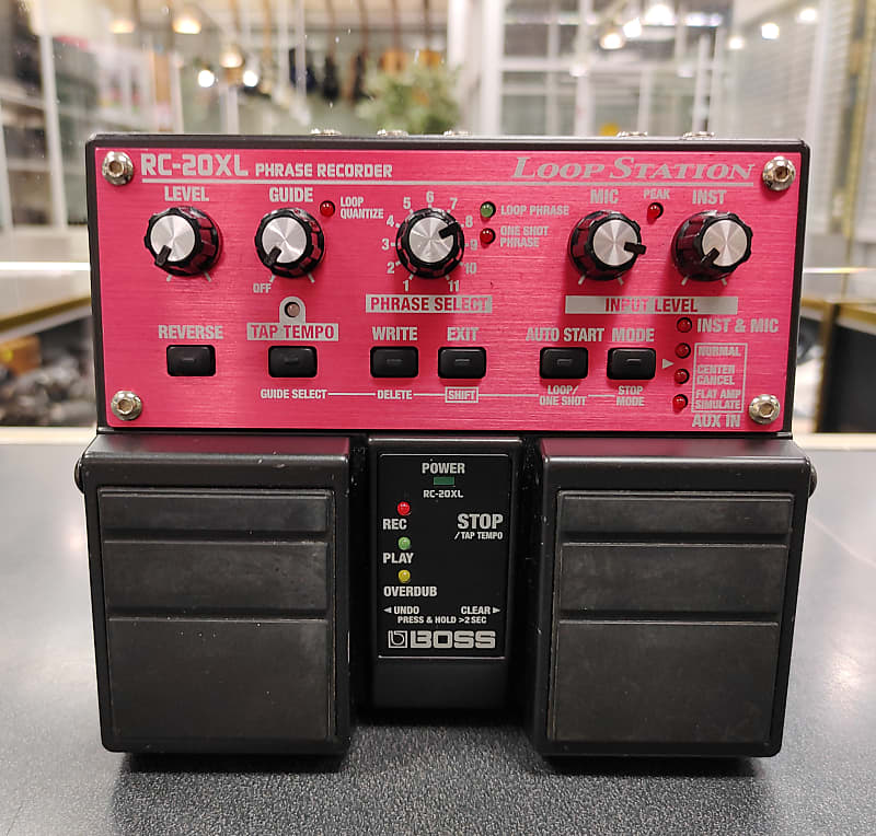 BOSS RC-20XL ルーパー Boss RC20XL Phase Recorder Short Review and Demo - YouTube
