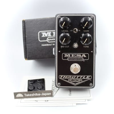 Mesa Boogie Throttle Box Overdrive Pedal With Original Box Guitar Effects Pedal TX-5111 for sale