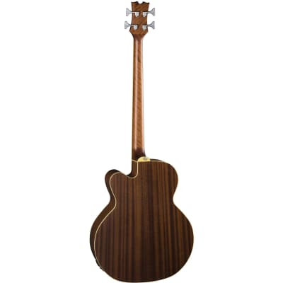 Dean EABC Cutaway Acoustic/Elec Bass Guitar in Satin Natural image 3