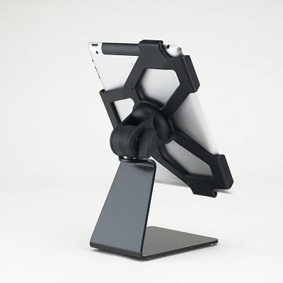 K&M 19752 ipad stand SUPER robust New never used iPad 2nd, 3rd or 4th Swivels  90 degree- image 5