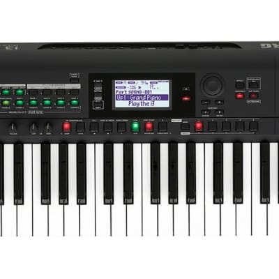 Korg i3 Music Workstation 61 keyboard matte black open box