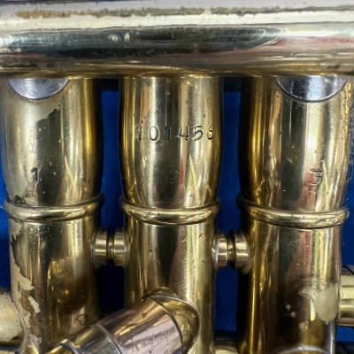 Vintage Olds Super Bb Trumpet with Original Case Just Serviced Los Angeles 1954 image 5