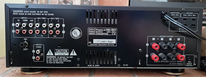 Amplificador integrado Denon PMA-980R - Hifilia