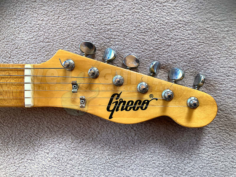 ギター GRECO GNECO TELECASTER MATSUMOKU 1970s GRECO 'GNECO' MATSUMOKU 1971-74 BLONDE TELECASTER w/OHSC | Reverb