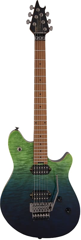 Mint EVH Wolfgang WG Standard QM Tahiti Night Baked Maple Fingerboard image 1