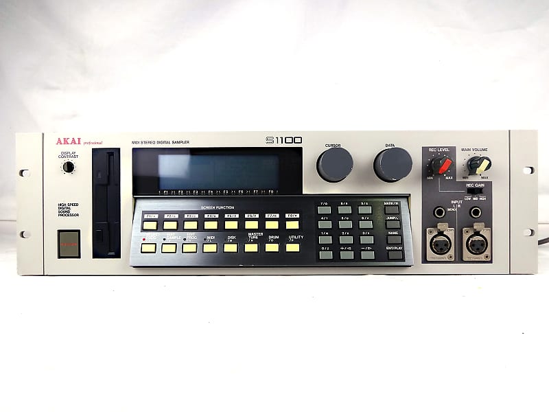 Akai S1100 MIDI Stereo Digital Sampler 1990