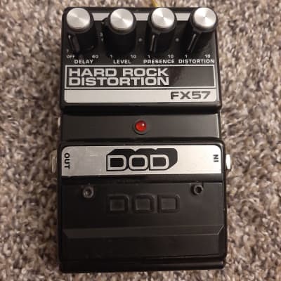 DOD Hard Rock Distortion FX57 1990s - Black for sale