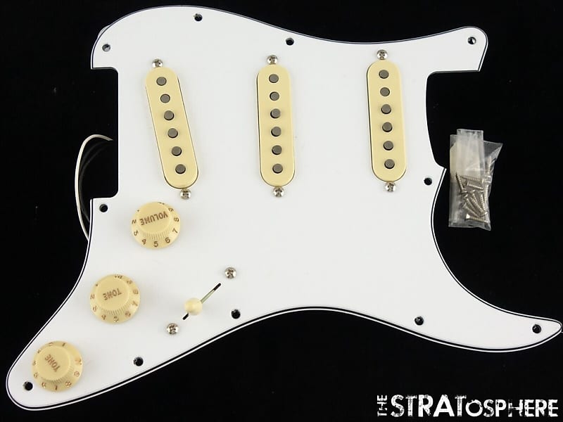 Fender Jimi Hendrix Strat LOADED PICKGUARD Stratocaster USA '65 Pickups  Reverse