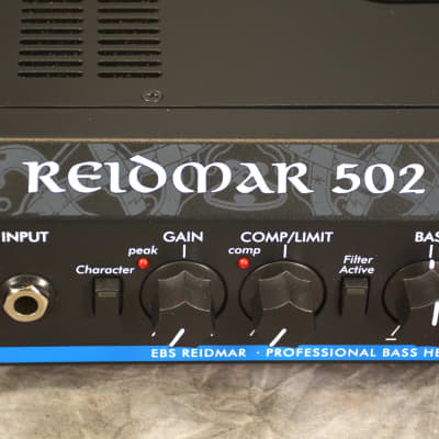 EBS Reidmar 502 Lightweight Class D Bass Amp Head - 500W image 3