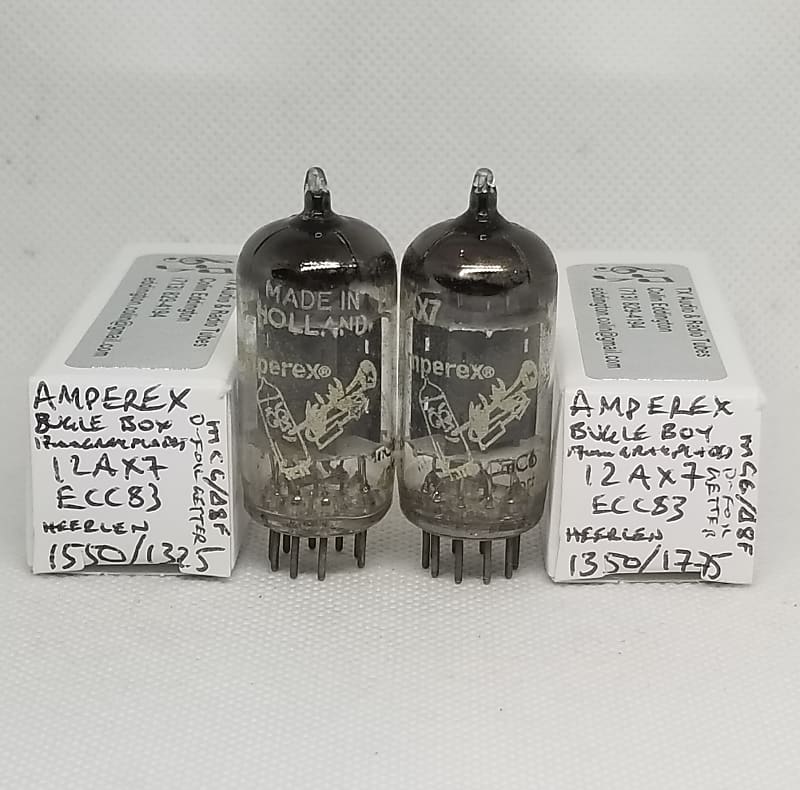 アンプ Amperex Bugle Boy 7025 (ECC83 / 12AX7A) Amperex Bugle Boy 7025 (ECC83 / 12AX7A)