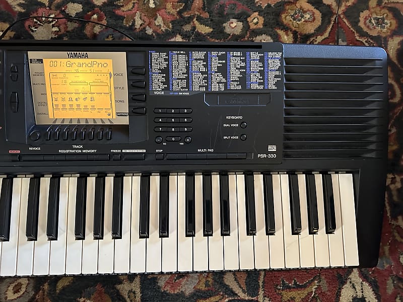 Yamaha PSR-330 1997 - Black | Reverb Yamaha PSR-330 1997 - Black | Reverb