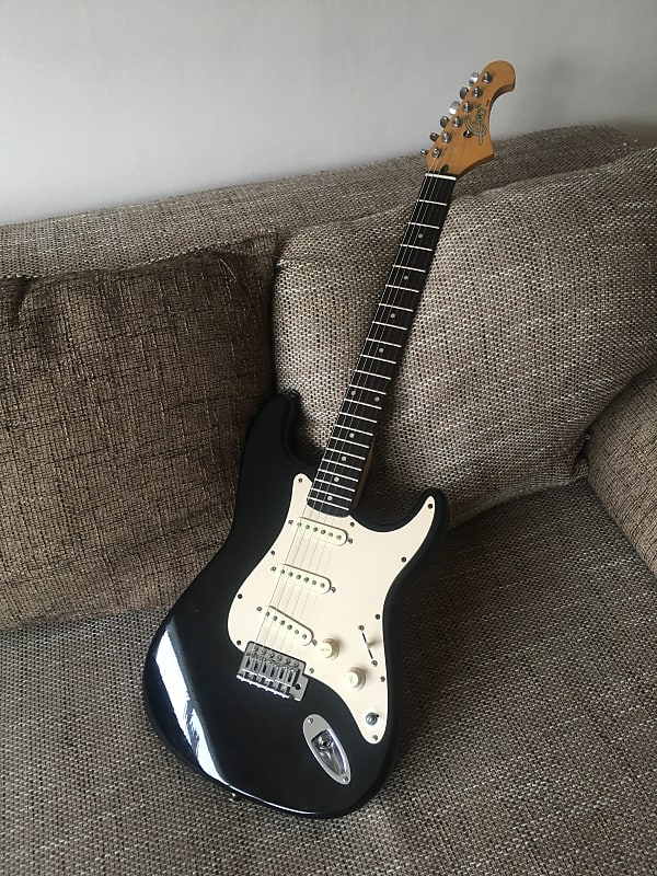 Cheri Basic Stratocaster mid-90s - Black image 1