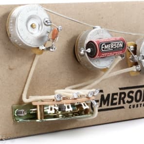 Emerson Custom 5-way Prewired Kit for Fender Stratocasters - 250k Pots image 3