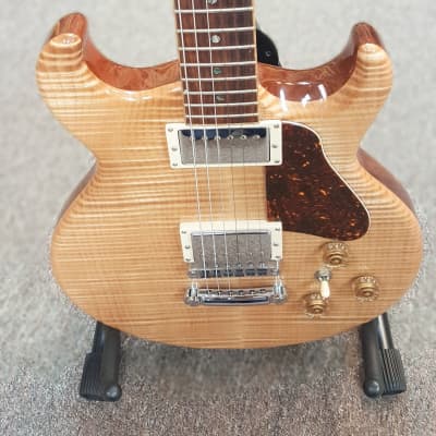 Basone electric guitar, flamed maple top, mahogany body and neck, handcrafted in  Vancouver Canada image 9