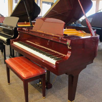 Wurlitzer 5'8" C173 Baby Grand Piano | Polished Mahogany | SN: 73722 image 5