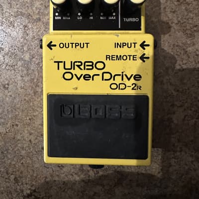 BOSS OD1 OD-1 CLONE BYOC YELLOW OVERDRIVE VINTAGE RAYTHEON