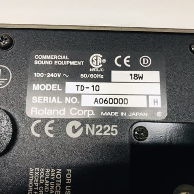 Roland TD-10 Expanded TDW V-Drums Module Power TD10 image 8