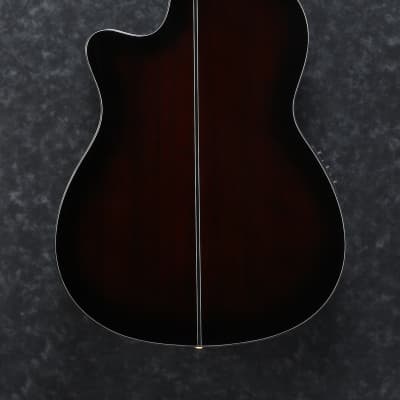 Ibanez GA35TCE-DVS Classic Guitar + Preamp, 6 String Dark Violin Sunburst High Gloss image 5