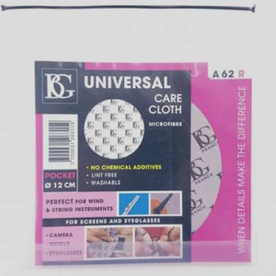 BG Model A62R Microfiber Universal Care Cloth - Round Pocket Version (12cm diameter) image 3