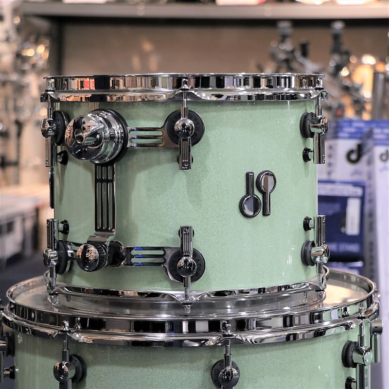 Sonor SQ2 Maple Mint Sparkle Shell Pack - 13,16,22