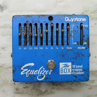 Guyatone PS-111 Equalizer Box 10-Band Graphic EQ 1970s - Blue for sale
