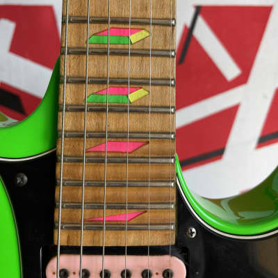 Ibanez JEM777-LG Steve Vai Signature with Edge Tremolo 1987 - 1988 - Loch Ness Green image 21