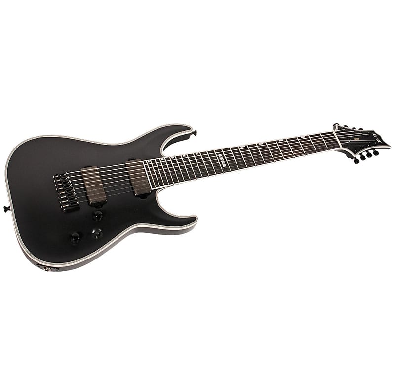 ESP E-II HRF NT-8 Baritone Black Satin 8-String Electric