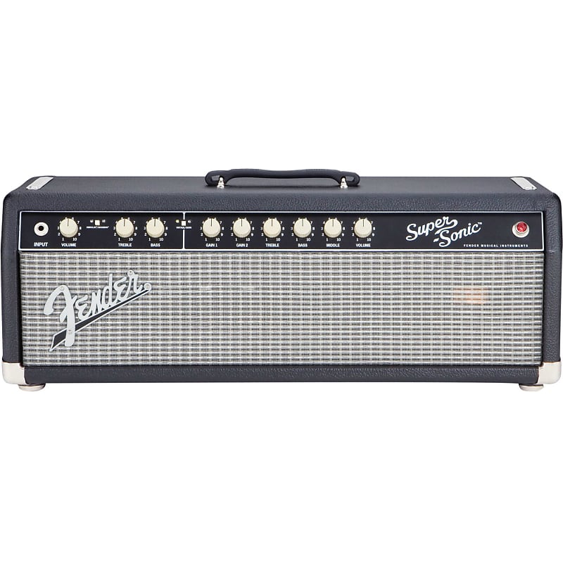 Fender Super-Sonic 60 Head 2-Channel 60-Watt Guitar Amp Head 2010 - 2014