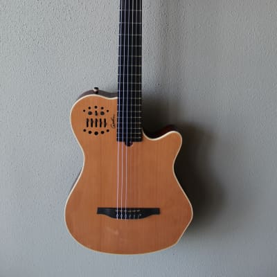Buscarino Starlight Nylon String Acoustic Electric Guitar | Reverb