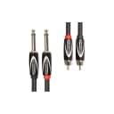 Roland RCC-3-2R28 Interconnect Cable - 1/4" to RCA, 3'