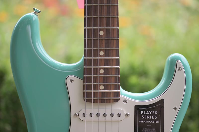 Fender Player Stratocaster PF - Sea Foam Green | Reverb Canada