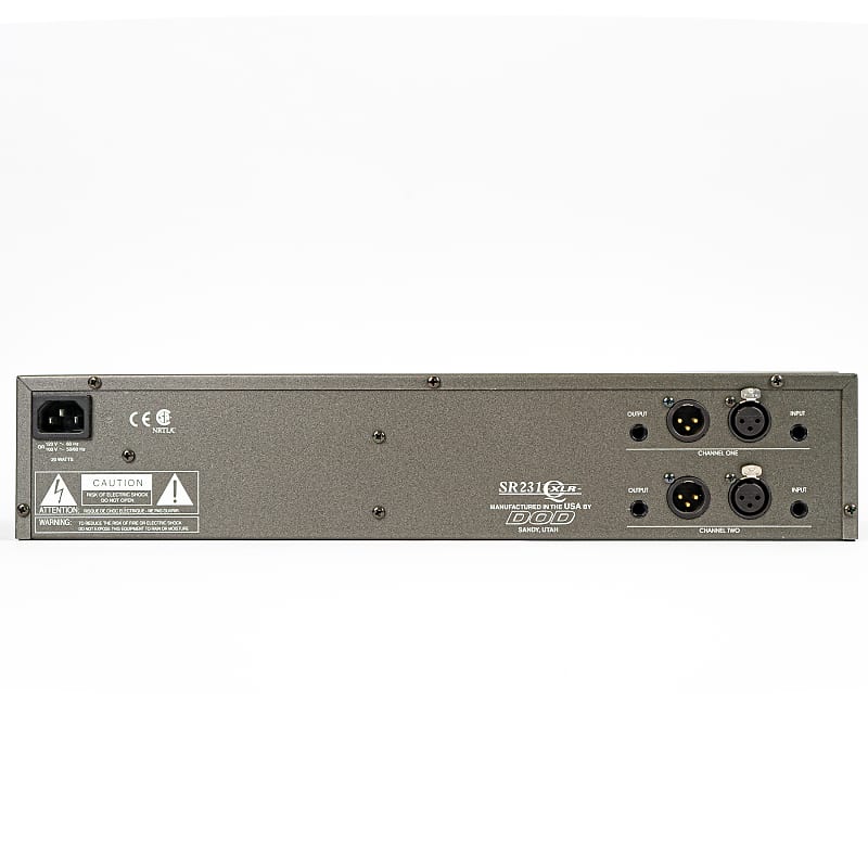 DOD SR231QX 2 Channel 31-Band Graphic Equalizer w/ Balanced XLR