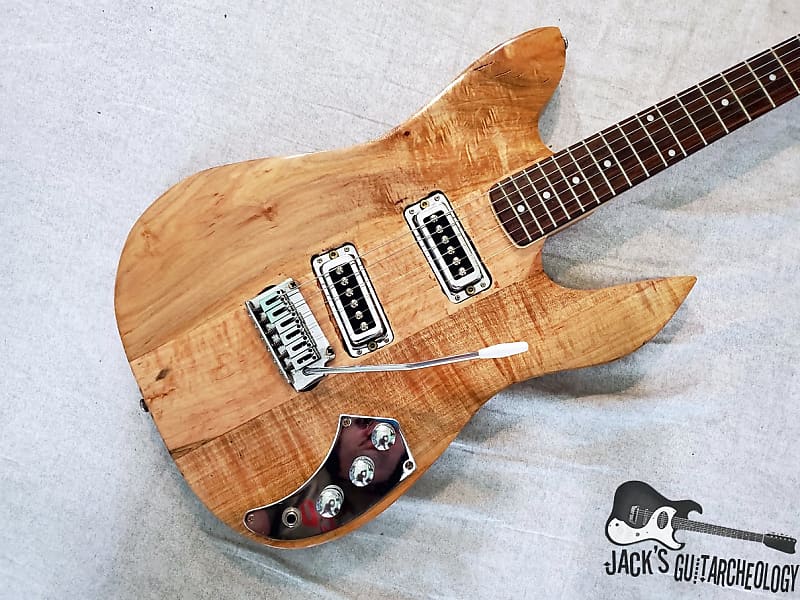 Home Brewed "Strat-o-Beast" Electric Guitar w/ Ric Pups (Natural Gloss Exotic Wood) image 1