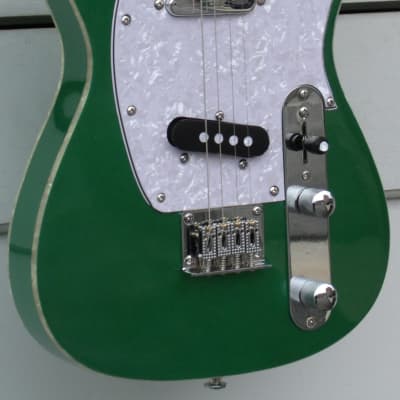 Soares'y Guitars  Limited Edition Green Solid Body Tenor Guitar - image 2