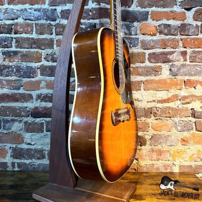 Framus Texan 12 String Acoustic Guitar w/ GB (1960s - Sunburst) image 6
