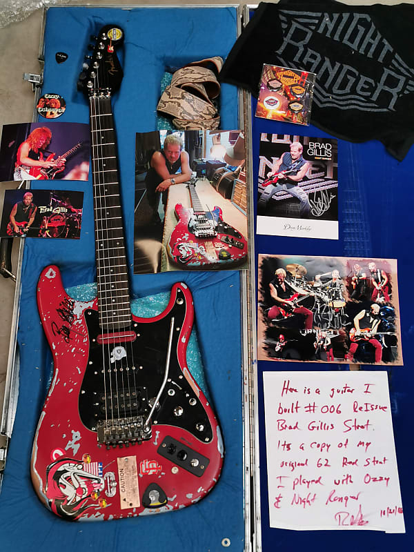 Fender Stratocaster Brad Gillis ジャンク Fender Brad Gillis Stratocaster Replica Handbuilt by Brad