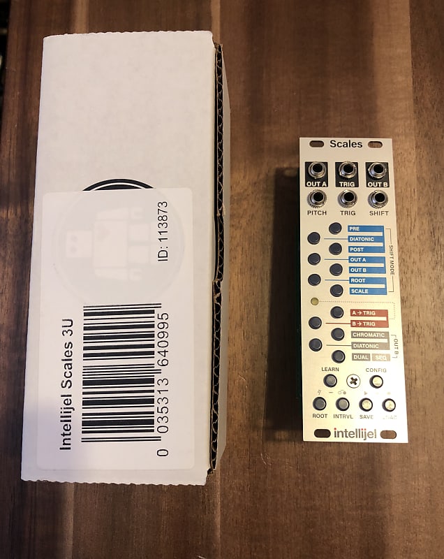 Intellijel Scales - Dual Quantizer & Sequencer - Mint! | Reverb