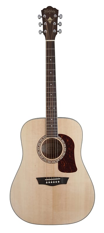 Washburn - Natural D10S Heritage 10 Series Dreadnought Acoustic! HD10S-O image 1