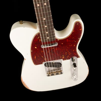 Fender Custom Shop Limited Edition 1963 Telecaster Relic Olympic White image 4