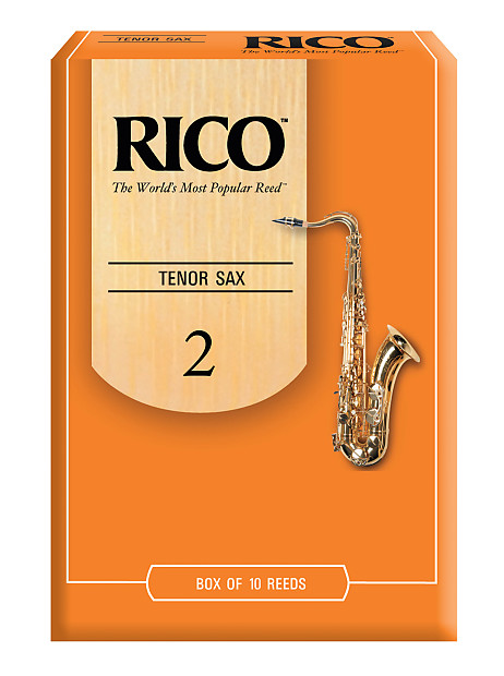Rico RKA1020 Tenor Saxophone Reeds - Strength 2.0 (10-Pack) image 1