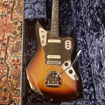 2016 Fender Japan  Classic 60s Jaguar MIJ with Curtis Novak Pickups and Fender Johnny Marr Hard Case image 1