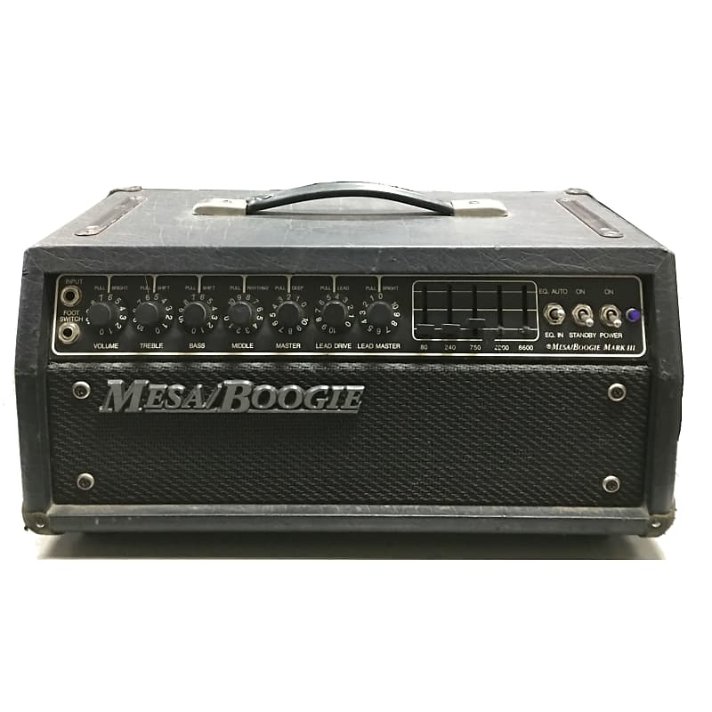 Mesa Boogie Mark III "Green Stripe" Simul-Class 3-Channel 85-Watt Guitar Amp Head 1989 - 1997 image 1