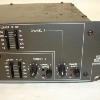 Rane ME 60 Dual Channel 30-Band Micro-Graphic Equalizer image 6