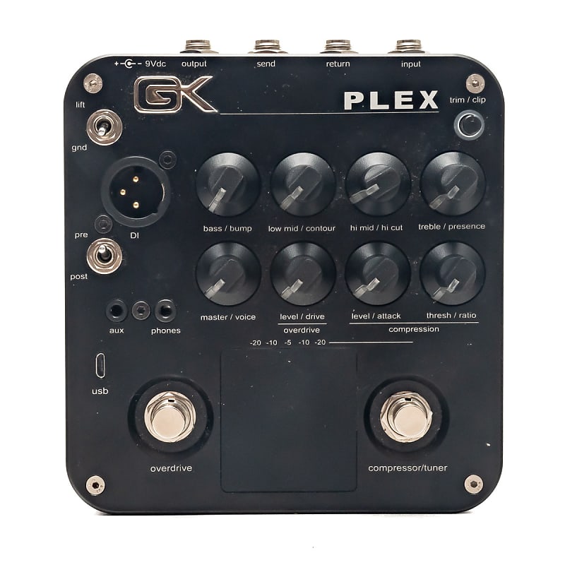 ベース GALLIEN-KRUEGER PLEX Gallien-Krueger PLEX Bass Preamp Pedal | Sweetwater